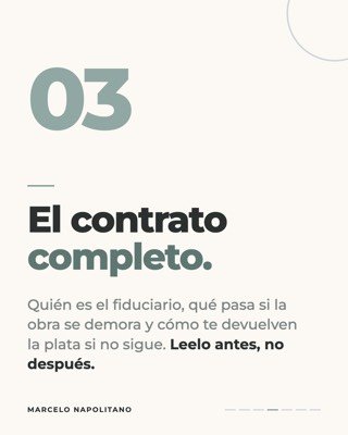 Antes de comprar en pozo, pedí estas 5 cosas · slide 4