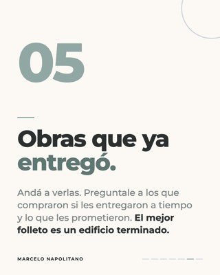 Antes de comprar en pozo, pedí estas 5 cosas · slide 6